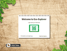 Tablet Screenshot of eco-explorer.org